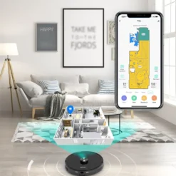 AIRROBO T10+ LDS Staubsauger Roboter 3-in-1 Saugroboter Mit Wischfunktion Saugroboter 2700Pa Mit Automatischer Absaugstation & Elektrische Kontrollwassertank -Küchenutensilien Laden 39bb3185831618941f798181ca4f45e8