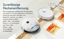 Yeedi Vac 2 Pro Staubsauger Saugroboter Wischfunktion 3000Pa 5200mAh 240min Kehrroboter -Küchenutensilien Laden 3a6c1342b429544d172254f927a5166a