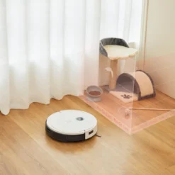 Yeedi Vac 2 Pro Staubsauger Saugroboter Wischfunktion 3000Pa 5200mAh 240min Kehrroboter -Küchenutensilien Laden 3ba15aca50f4ae9e696ac703a64bfd5c