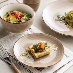 Vancasso Bella Steinzeug Kombiservice, 16 Teilig Geschirrset Für 4 Personen, Mit Je 4 Dessertteller, Speiseteller, Müslischalen, Kaffeebecher, Schokolade 14 Vancasso Bella Steinzeug Kombiservice, 16 Teilig Geschirrset Für 4 Personen, Mit Je 4 Dessertteller, Speiseteller, Müslischalen, Kaffeebecher, Schokolade -Küchenutensilien Laden 3bc1271e71ea29361de617f5bcd3ebbb