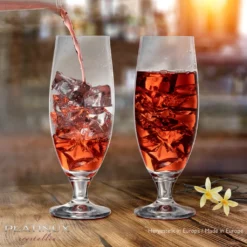 Bierkelche 500ml (max. 580ml) Set 6-Teilig Bierglas Weizengläser Aus Crystalline Glas -Küchenutensilien Laden 3be407b592462c694b844ff862692bdb