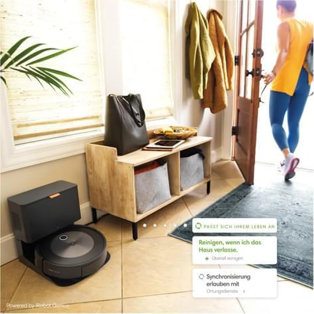 IRobot Roomba J7+ Saugroboter Mit Absaugstation App-Steuerung 3 Reinigungsstufen 11 IRobot Roomba J7+ Saugroboter Mit Absaugstation App-Steuerung 3 Reinigungsstufen – Bild 9