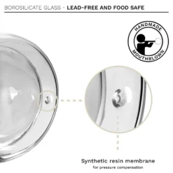 Creano 6er-Set Thermo-Tasses "Hummi" Für Tee/Latte Macchiato, Doppelwandig, Mit Kolibri-Muster | 250ml In Exklusiver Geschenkpackung -Küchenutensilien Laden 3dffffe8ae824b33349e3819613803fb