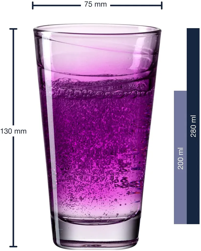 Leonardo LD Becher 280ml Violett Vario 4 Leonardo LD Becher 280ml Violett Vario – Bild 2