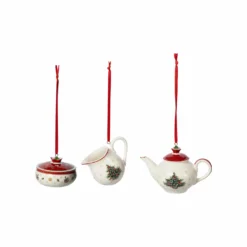 Villeroy & Boch Toy's Delight Decoration Ornamente Kaffeeset 3tlg. Weiß,rot 1486596668