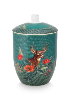 PIP Studio - Winter Wonderland - Storage Jar / Vorratsdose, Green 1,5 L