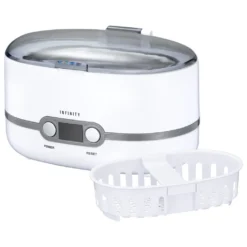 Melissa „INFINITY“ 16800031 UV-Sterilisator Ultraschall ReinigerDigitaler Ultraschallreiniger Reinigungsgerät Mit Timer Für Brillen Schmuck, 600ml -Küchenutensilien Laden 41e148ead2684b05e3b9ea2a78fe7a54