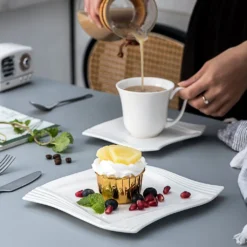 MALACASA, Serie Amparo, 36 Teilig Set Cremeweiß Porzellan Kaffeeservice Dessertteller Kaffeetasse Mit Untertasse 13 MALACASA, Serie Amparo, 36 Teilig Set Cremeweiß Porzellan Kaffeeservice Dessertteller Kaffeetasse Mit Untertasse -Küchenutensilien Laden 41edd976fd2f35e17f954413ab227140