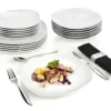 Tafelservice "Bilgola" By Sänger, 18 Teilig Für 6 Personen, Im Abgerundetem Design -Küchenutensilien Laden 4290635ac8fa8217f2c8df9295458b1d