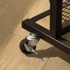 SoBuy SVW05-N Servierwagen Mit 3 Ebenen Beistellwagen Barwagen Küchenwagen Küchenregal Mit Rollen BHT Ca.: 80x80x40cm -Küchenutensilien Laden 43a89d89e08198894fe1ab90b870ad0f