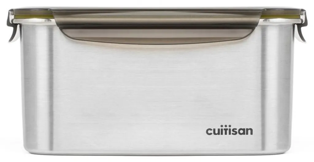 Cuitisan Signature NO.11, 4000ml, Eckige Edelstahl-Vorratsdose, Rostfrei 3 Cuitisan Signature NO.11, 4000ml, Eckige Edelstahl-Vorratsdose, Rostfrei