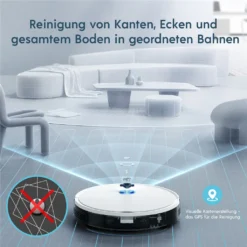 Yeedi Vac Max Saugroboter Mit Wischfunktion 3000Pa Teppicherkennung Staubsauger Roboter -Küchenutensilien Laden 48baab2c6288ae947590e03ab1123b18