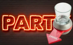 Shot Glas Spinner | Party-Spiel | Trinkspiel | Einschenken, Drehen, Trinken. Inklusive Shotglas Und Drehmechanismus -Küchenutensilien Laden 490ab40750e7108733af1d61f813abf9