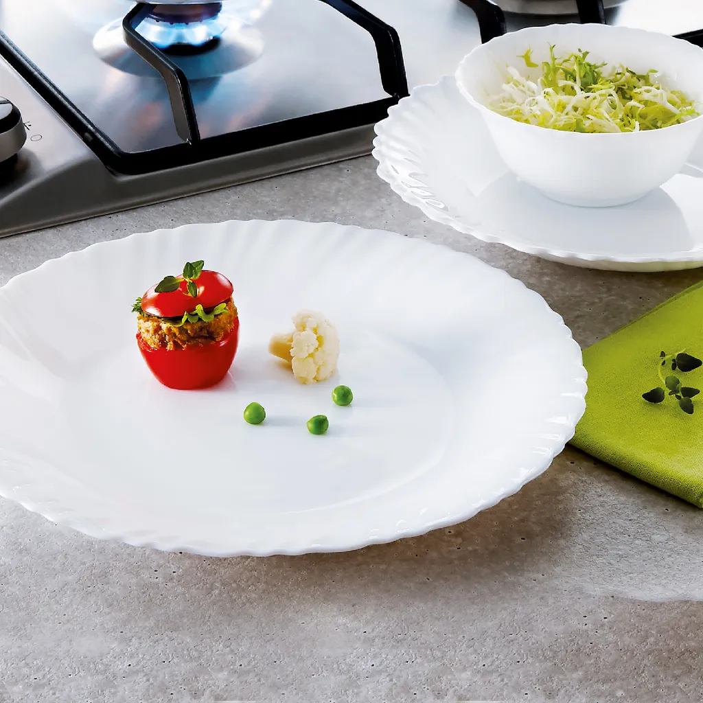 Tafelservice Geschirrset Luminarc 18-tlg. Essservice Teller Hartglas Essteller 3 Tafelservice Geschirrset Luminarc 18-tlg. Essservice Teller Hartglas Essteller