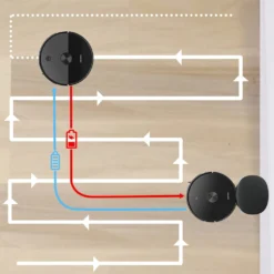 AIRROBO T10+ LDS Staubsauger Roboter 3-in-1 Saugroboter Mit Wischfunktion Saugroboter 2700Pa Mit Automatischer Absaugstation & Elektrische Kontrollwassertank -Küchenutensilien Laden 4ccfac55669a1e13e513c1f58a058294