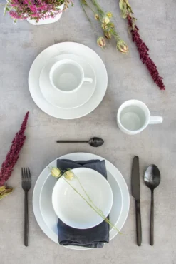 Mäser 931523 Barca Kombiservice Modern, Porzellan, Weiß, 30-teilig (1 Set) -Küchenutensilien Laden 4da351177b01fb72666143afe026288c