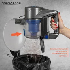 ProfiCare 2in1 Hand-und Bodenstaubsauger PC-BA 3036 A, Leistungsstarker 22,2 V Lithium Ionen Akku, HEPA-Filter, Spezialbürste Für Polster U. Textilien, Inkl. Wandhalterung, Anthrazit-blau 16 ProfiCare 2in1 Hand-und Bodenstaubsauger PC-BA 3036 A, Leistungsstarker 22,2 V Lithium Ionen Akku, HEPA-Filter, Spezialbürste Für Polster U. Textilien, Inkl. Wandhalterung, Anthrazit-blau -Küchenutensilien Laden 4f155ee0944ae6cd54668a4011107359