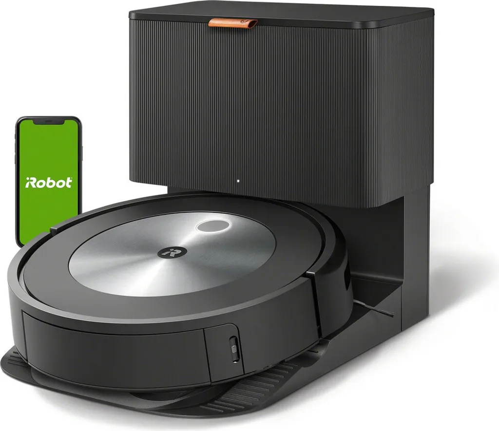 IRobot Roomba J7+ Saugroboter Mit Absaugstation App-Steuerung 3 Reinigungsstufen 3 IRobot Roomba J7+ Saugroboter Mit Absaugstation App-Steuerung 3 Reinigungsstufen