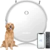SmartAI Saugroboter Staubsauger Roboter APP Fernbedienung 2600Pa Staubsauger Weiß -Küchenutensilien Laden 50f0bbe7a20a86aef72b8f94c1af5950