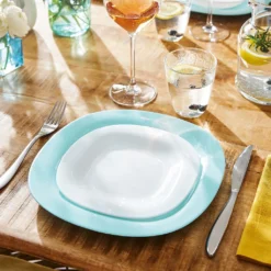 Geschirr Luminarc Carine Glas Schwarz-Weiß (19 Pcs) -Küchenutensilien Laden 517607a359ff1a780fdf65ae61453bd2