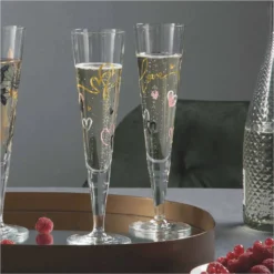Goldnacht Champagnerglas-Set F23 Von Carolin Oliveira -Küchenutensilien Laden 521f85b8bb84cc770e461bff7abc95a9