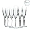 RCR Kristall Orchestra Cut Glas Champagner-Flöten-Gläser Set - 200ml - Packung Mit 6 -Küchenutensilien Laden 54d96a84f05191b60fac386b0769fdf6