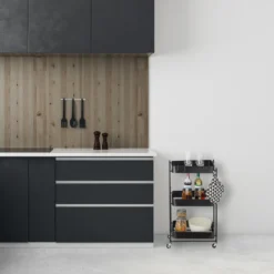 Relaxdays Faltbarer Rollwagen -Küchenutensilien Laden 552e7bdb45093fbe3b120d6f0ec7a90b