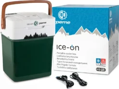 Tragbare Kühlbox Peme Ice-on Mini-Kühlschrank Für Auto Und Camping 32 Liter - In Pine Forest Grün -Küchenutensilien Laden 571808b615144ef55f00914fbf86caaf