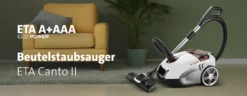 ETA Bodenstaubsauger CANTO II ANIMAL ETA349290020, Eco Motor, 700 Watt, Mit Beutel, Aktionsradius 11 M -Küchenutensilien Laden 59d8f1dac4d411e0a81b143dc7b1f1ac