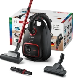 Bosch BGB6MPOW Bodenstaubsauger 850 Watt Aktionsradius 12 M HEPA Hygienefilter -Küchenutensilien Laden 59e1d221766273293596a88167a0b03b