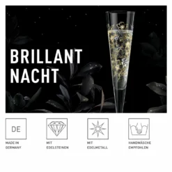 Brillantnacht Champagnerglas 2023 Von Romi Bohnenberg -Küchenutensilien Laden 5afa404409a149f9b10be60ab800db3e