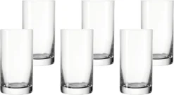 LEONARDO 039612 Easy+ Wasser Becher Medium, Glas, 240ml, H 12cm, Klar (6 Stück) -Küchenutensilien Laden 5b4ccdb79d2cfa000194001015521168