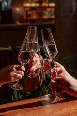 KROSNO Avant-Garde Sektgläser, 6er-Set, 180 Ml -Küchenutensilien Laden 5b89c2a2b625f06993b697f1a946e691