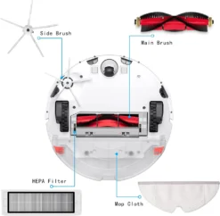 Roborock Original Zubehör Mopp Für S5, S5Max, S6, S6 Max ,Q7 Max Und E Series Staubsauger, 2er Pack -Küchenutensilien Laden 5cd94c8b0c5ad770e0c955505ca9479b