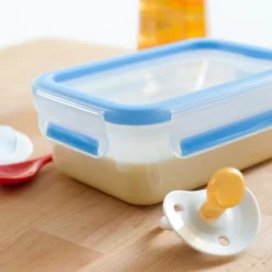 Emsa Clip & Close Frischhaltedosen 3er-Set á 0,55 L, Blau -Küchenutensilien Laden 5d0cc0b5c3e5fee9665c5a301a8505fa