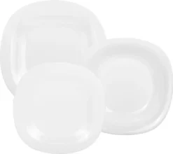 Tafelservice Carine Neo Weiß 18-teilig LUMINARC Essservice Tafelgeschirr Teller -Küchenutensilien Laden 5d5b302ba20fb052f54494920b128c4d