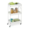 Relaxdays Faltbarer Rollwagen -Küchenutensilien Laden 5e2dede479be45e94ae519d3c89b11fb