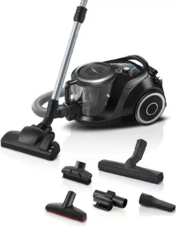 Bosch Serie 6 BGC41XSIL Staubsauger Zylinder-Vakuum Trocken 700 W Beutellos -Küchenutensilien Laden 6177a4643f6f3041ecef42265bc1ef10