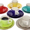 18tlg Kaffeeservice Malaga Kaffee Tee-Gedeck 6Pers Kaffeetassen Dessertteller Abstrakt Handbemalt 1 18tlg Kaffeeservice Malaga Kaffee Tee-Gedeck 6Pers Kaffeetassen Dessertteller Abstrakt Handbemalt -Küchenutensilien Laden 61ea6dd51b5b2a848130df208231c751