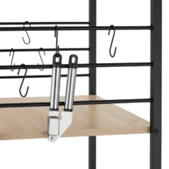 Tectake Servierwagen Rugby 65,5x45,5x88,5cm - Industrial Holz Hell, Eiche Sonoma -Küchenutensilien Laden 61f33cc3fae4144e76e97f8465b58b5e