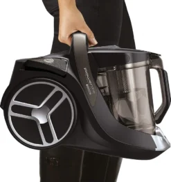 Rowenta RO7260 Bodenstaubsauger Silence Force Cyclonic Parkett | Beutellos | Große Staubbehälterkapazität: 2,5 Liter | Schlankes Und Modernes Design | Langlebiger EffiTech-Motor | Schwarz -Küchenutensilien Laden 631b11e84ef1fe40b416e7197fac146a