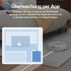 Roborock S7 Staubsauger Sonic Saugroboter Kehrroboter Kindersicherung LiDAR APP EU Weiß 28 Roborock S7 Staubsauger Sonic Saugroboter Kehrroboter Kindersicherung LiDAR APP EU Weiß -Küchenutensilien Laden 63e8eaa0156966467cece097d1dfb125