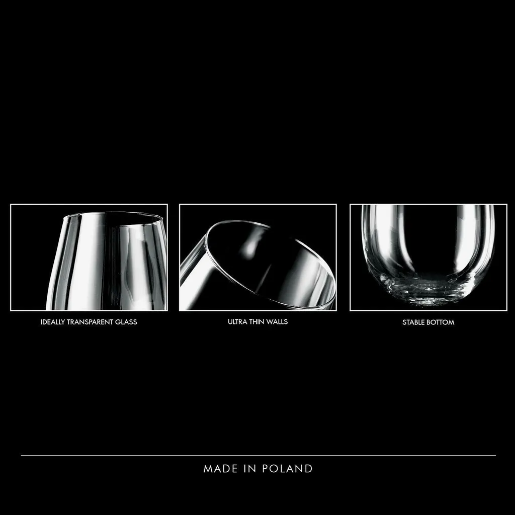 KROSNO Harmony Große Weißweingläser Ohne Stiel, 6er-Set, 500 Ml 13 KROSNO Harmony Große Weißweingläser Ohne Stiel, 6er-Set, 500 Ml – Bild 11