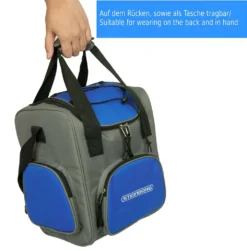Steinborg Thermischen Kühltasche | Reisetasche Mit Integriertem Kühler | 16 Liter -Küchenutensilien Laden 64a1a5cc59e4b2f4b398ffac4995f32a
