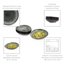 Sänger Pastaschalen Set Kopenhagen 4 Teilig -Küchenutensilien Laden 64d5a9c113cb0850783345559b86d82e