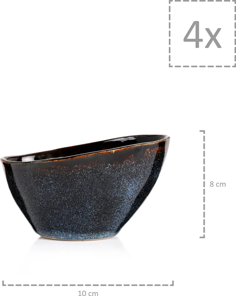 Sänger SÄNGER | Tafelservice Tokio Aus Steingut, 23-teiliges Geschirrset Für 4 Personen, Einzigartiges Design 9 Sänger SÄNGER | Tafelservice Tokio Aus Steingut, 23-teiliges Geschirrset Für 4 Personen, Einzigartiges Design – Bild 7