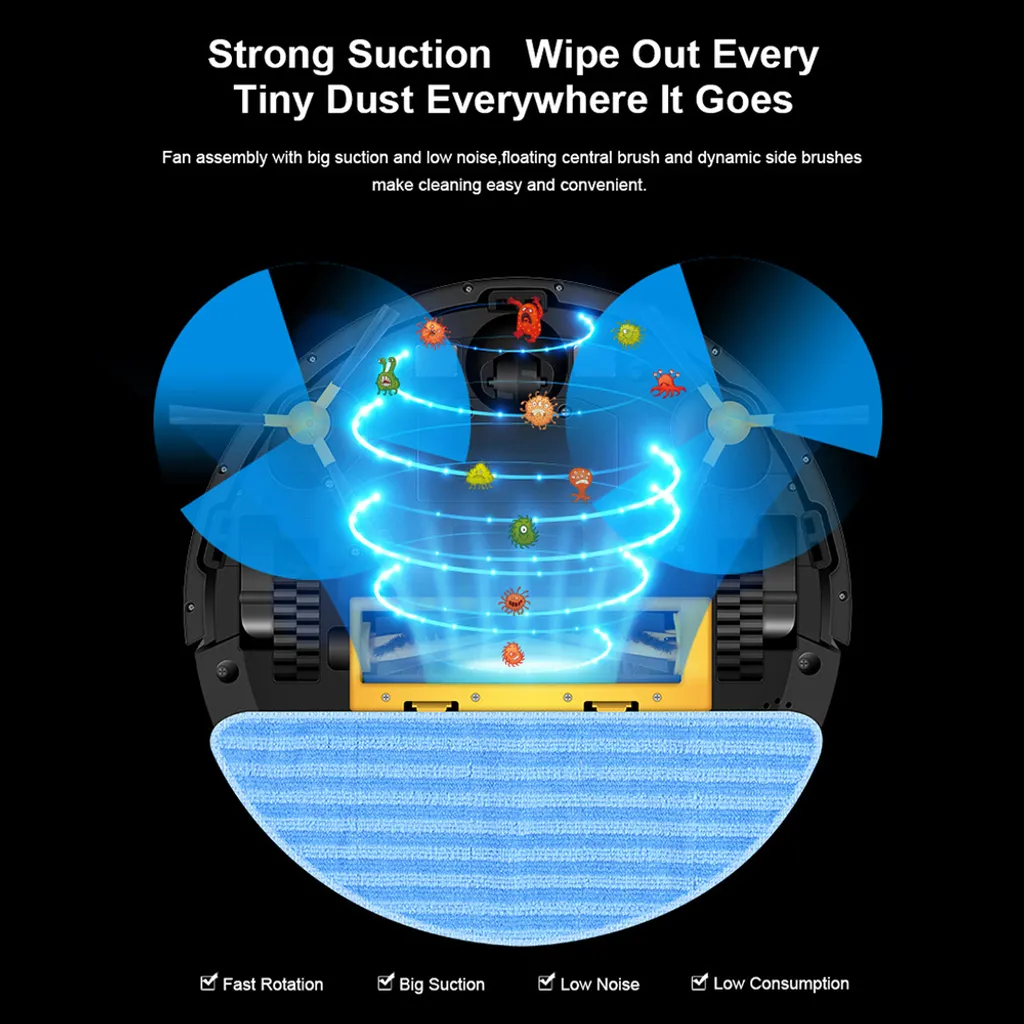 LIECTROUX C30B Automatischer Staubsauger Saugroboter Kehrroboter Nass-Trocken-Staubsauger Dynamische Navigation APP-Fernbedienung Sprachsteuerung Kompatibel Mit Alexa Google Assistant 15 LIECTROUX C30B Automatischer Staubsauger Saugroboter Kehrroboter Nass-Trocken-Staubsauger Dynamische Navigation APP-Fernbedienung Sprachsteuerung Kompatibel Mit Alexa Google Assistant – Bild 13