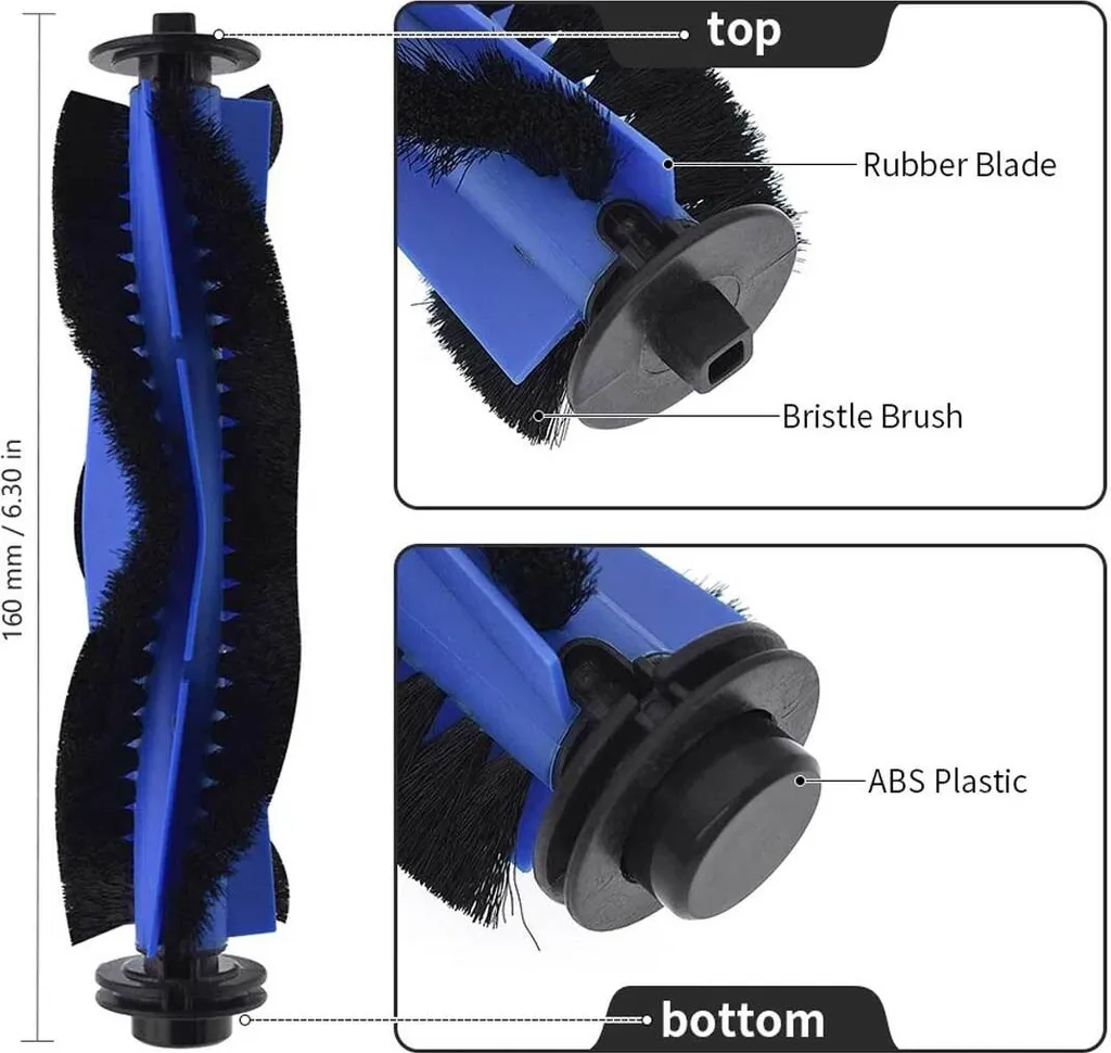 Bundle Set Für Eufy RoboVac 11S Max 15C Max 30c Max G20 G30 G10 Ersatz Zubehör Seiten Bürste Filter Laufrolle 5 Bundle Set Für Eufy RoboVac 11S Max 15C Max 30c Max G20 G30 G10 Ersatz Zubehör Seiten Bürste Filter Laufrolle – Bild 3