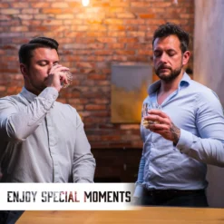 Whisiskey - Whiskygläser Set – 2 Tumbler Gläser (2x 320 Ml) – Whisky Geschenkset - Whisky Zubehör Set - Geschenke Für Männer -Küchenutensilien Laden 6b9eb49ee3adb21d5322cada4ad38061