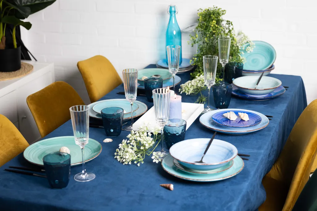 Studio Tavola Geschirr Set Ocean Blue 18-teilig 8 Studio Tavola Geschirr Set Ocean Blue 18-teilig – Bild 6